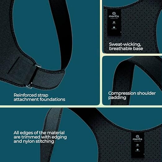 Ultimate Posture Corrector: Breathable, Comfortable Back and Shoulder Brace for Men and Women - Discreet Under-Clothes Design for Improved Posture and Neck Support