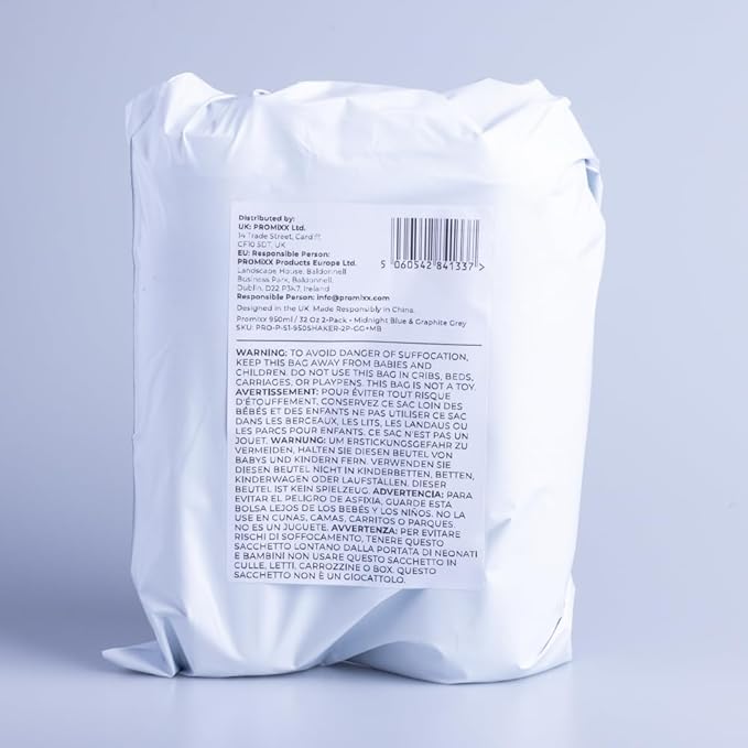 Promixx PURSUIT Protein Shaker Bottle – Premium Sports Shaker Bottles for Protein Mixes and Supplement Shakes – Easy Clean, Durable Protein Shaker Cup