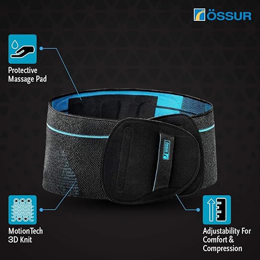 Össur Formfit Pro Back Support - Advanced Lumbar Brace for Pain Relief, Posture Correction, and Spinal Health - Premium Comfort and Support (X-Large)