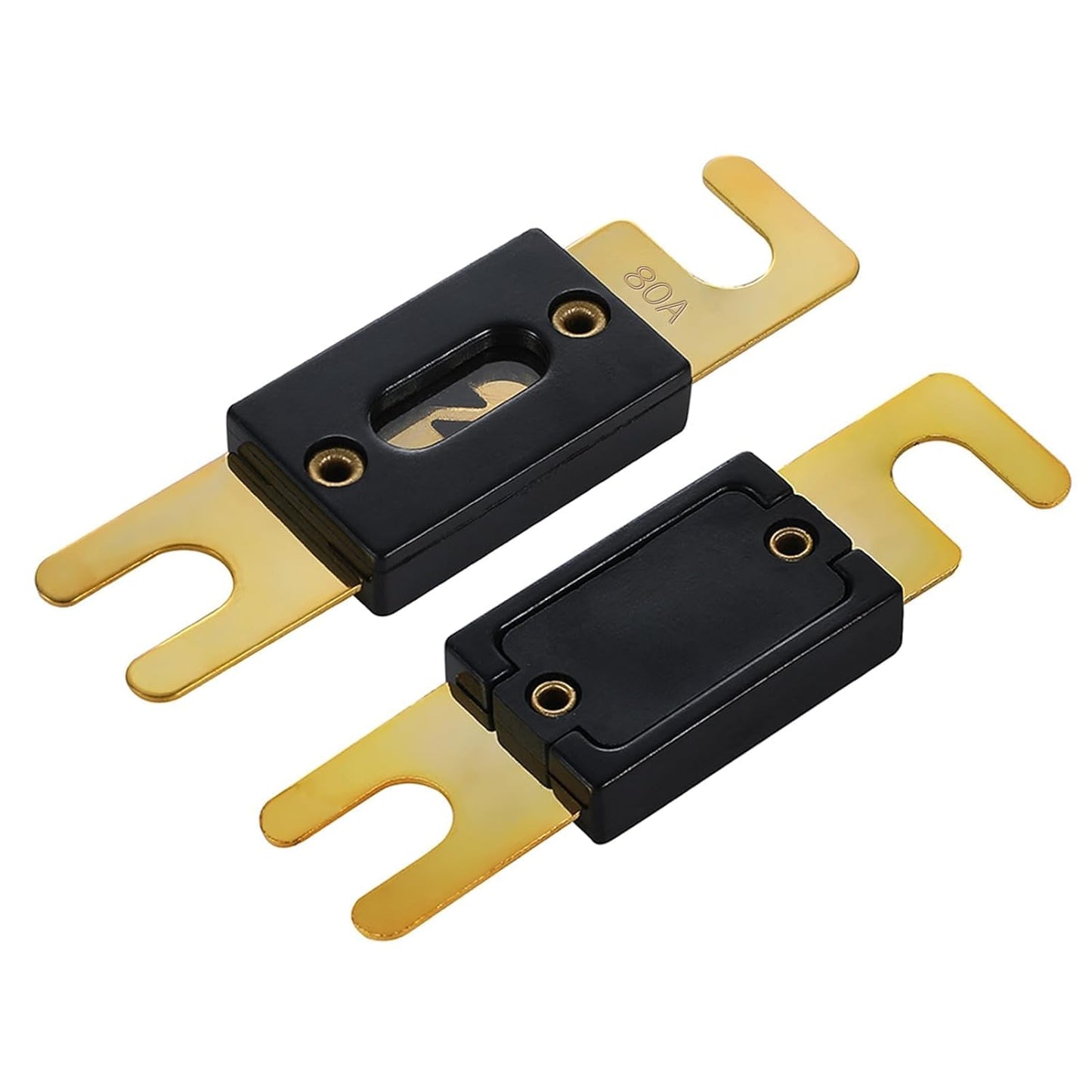 80A ANL Fuse 80 Amp Inline Blade Fuses 32V for Car Audio Inverter Automotive Stereo (Pack of 3 pcs)