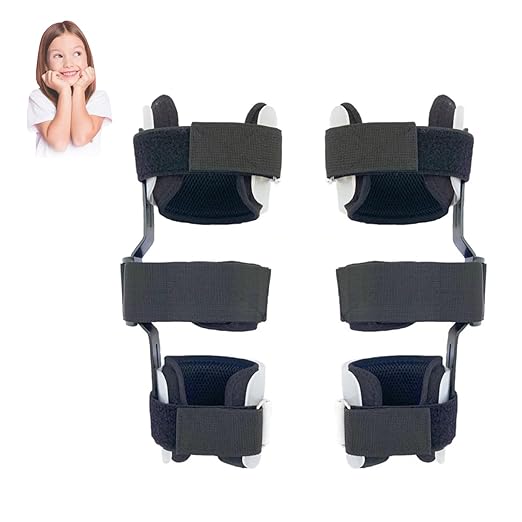 Kids O/X Legs Type Correction Brace, Pediatric Leg Posture Corrector, Children Legs Straightener for Knees Valgus Deformity Bow Legs, Leg Knee Orthosis Brace