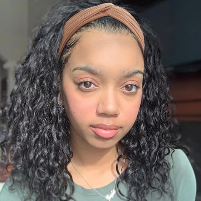 DRESHOW 8 Pack Headbands for Women Criss Cross Vintage Head Wrap Boho Headband Twisted Elastic Hair Accessories