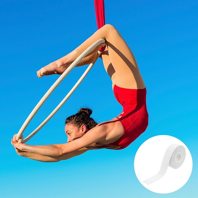 PATIKIL Aerial Hoop Tape, Athletic Tape Adhesive Non-Slip Grip Tape Yoga Rig Sports Tape for Exercises Gymnastics