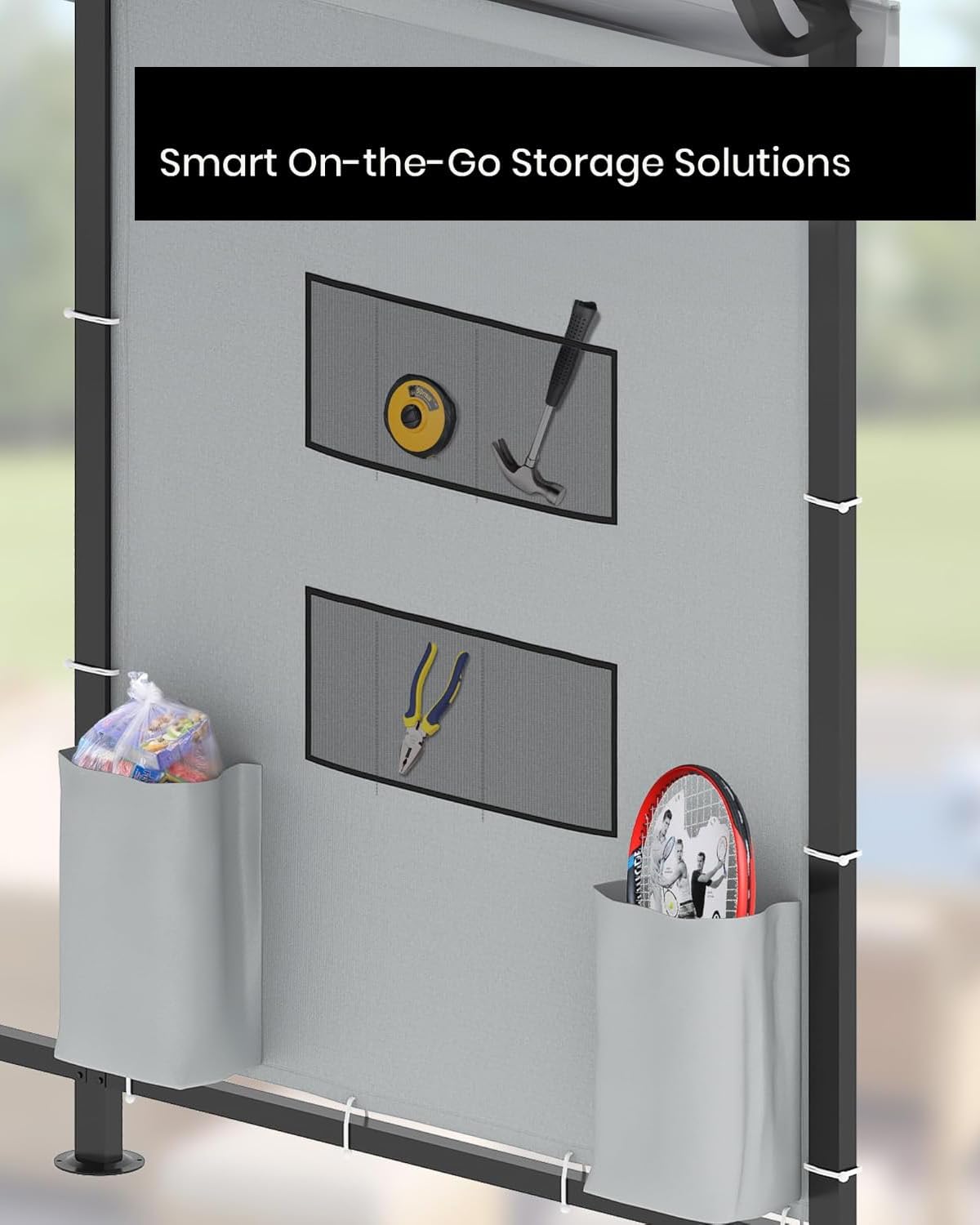 20'x15'x12.7' Heavy Duty Metal Carport, Steel Carports Canopy with Galvanized Steel Frame and Roof, Metal Carport Shelter for Boats, SUVs and Trucks