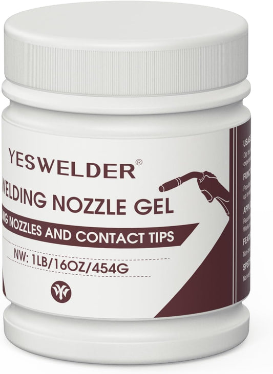 YESWELDER Welding Nozzle Gel for MIG Welding, Anti-Spatter Dip Gel for MIG Torch And Contact Tips 16 Ounces