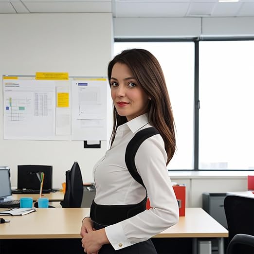 Back Brace Posture Corrector for Women and Men, Full Back Support Straps Straightener, Hunchback Improve Posture-Shoulder, Lumbar and Upper Lower Back Pain Relief (X-Large)