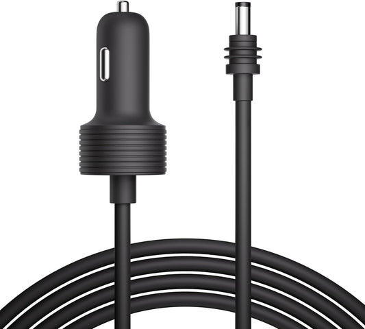 Starlink Mini Power Cable 10FT/3M Cigarette Lighter Adapter, Car Charger 12V-24V DC Power Cord for Starlink Mini, Direct to Cigarette Lighter, DC Male to Lighter Plug for Vehicle Use