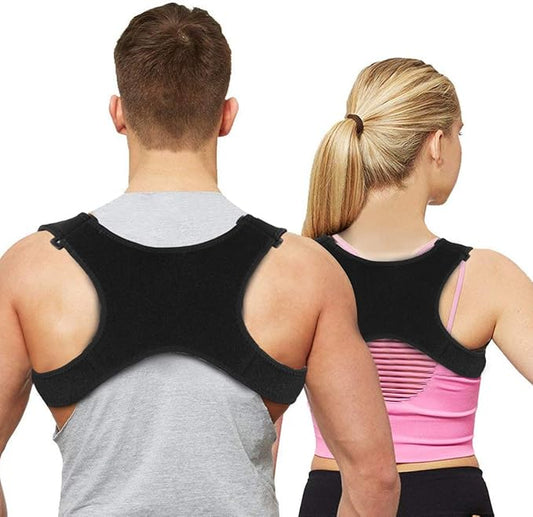 Posture Corrector for Kids,Adjustable Invisible Back Corrector Brace Upper Back Posture Brace for for Women Men Spinal Support to Improve Slouch (Adult Plus)