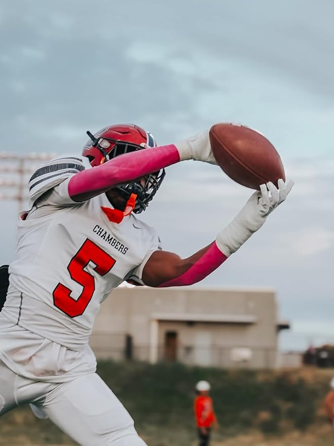 Nxtrnd TRF Turf Tape Football, Extra Wide Kinesiology Tape, Protects from Turf Burn (Pink)