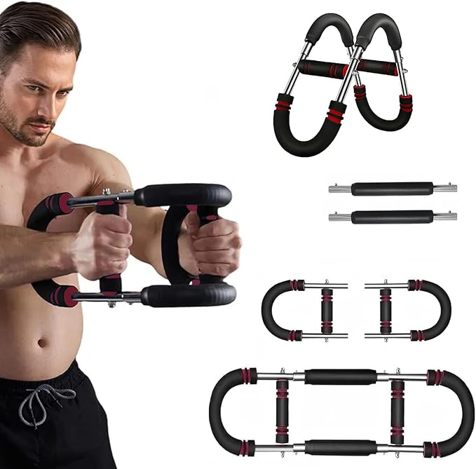 Twister Arm Trainer, 40-100lb Adjustable Chest Workout Equipment, Arm Trainer, Twister Arm Trainer, Detachable Design Fitness Anywhere, Keep Strong