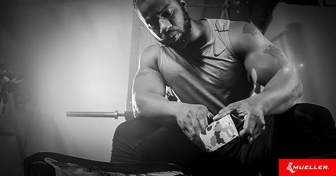 MUELLER Sports Medicine Kinesiology Therapeutic Tape, Quality Athletic Tape, Latex Free, 20 Pre-Cut I-Strips, 2" x 9.75" Each Strip