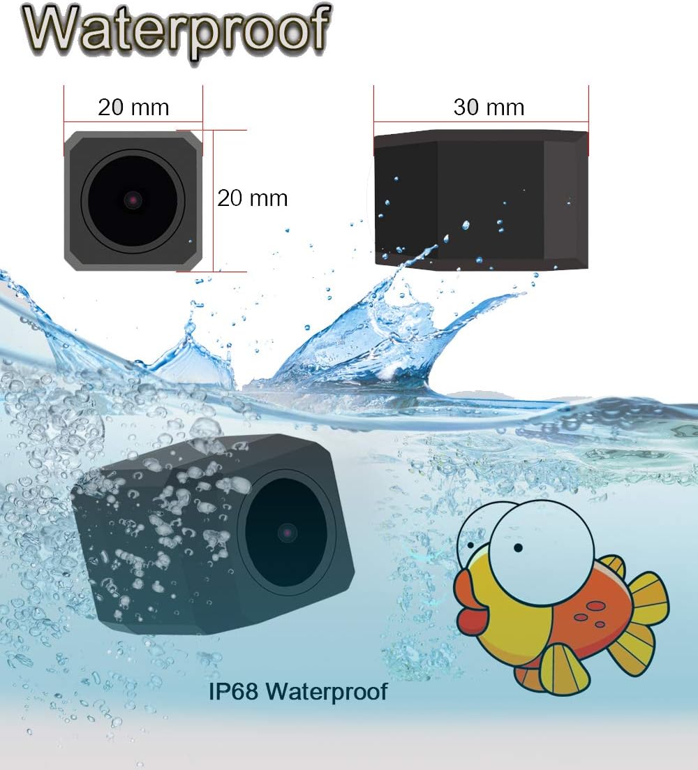 Full HD Adjustable Angle Car Rear View Camera for Toyota RAV4 RAV-4 RAV 4/ Toyota Vanguard 2006~2012 &Vehicle Camera Waterproof and Shockproof Reversing Backup Camera (Full HD Adjustable Angle)