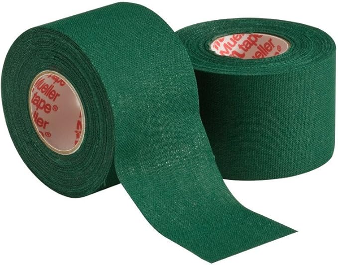 MUELLER Sports Medicine MTape Rolls, Quality Athletic Tape, Easy to Tear for Fast & Effective Taping, 1.5" x 10 Yards Per Roll, 2 Rolls