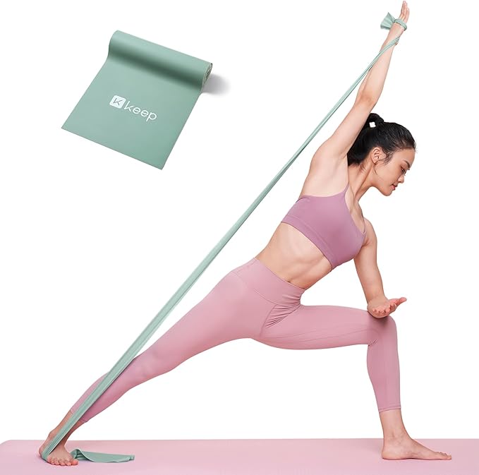 KEEP Resistance Bands for Working Out, Exercise Bands for Legs and Booty, Natural Latex Workout Bands for Women and Men, Stretch Bands for Exercise, Physical Therapy, Fitness, Pilates
