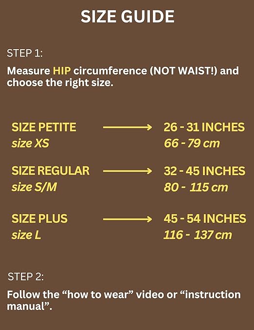 Sacroiliac Hip Belt for Women and Men That Alleviates Sciatic, Pelvic, Lower Back, Leg and Sacral Nerve Pain Caused by Si Joint Dysfunction| Trochanter Brace (Petite, Black)