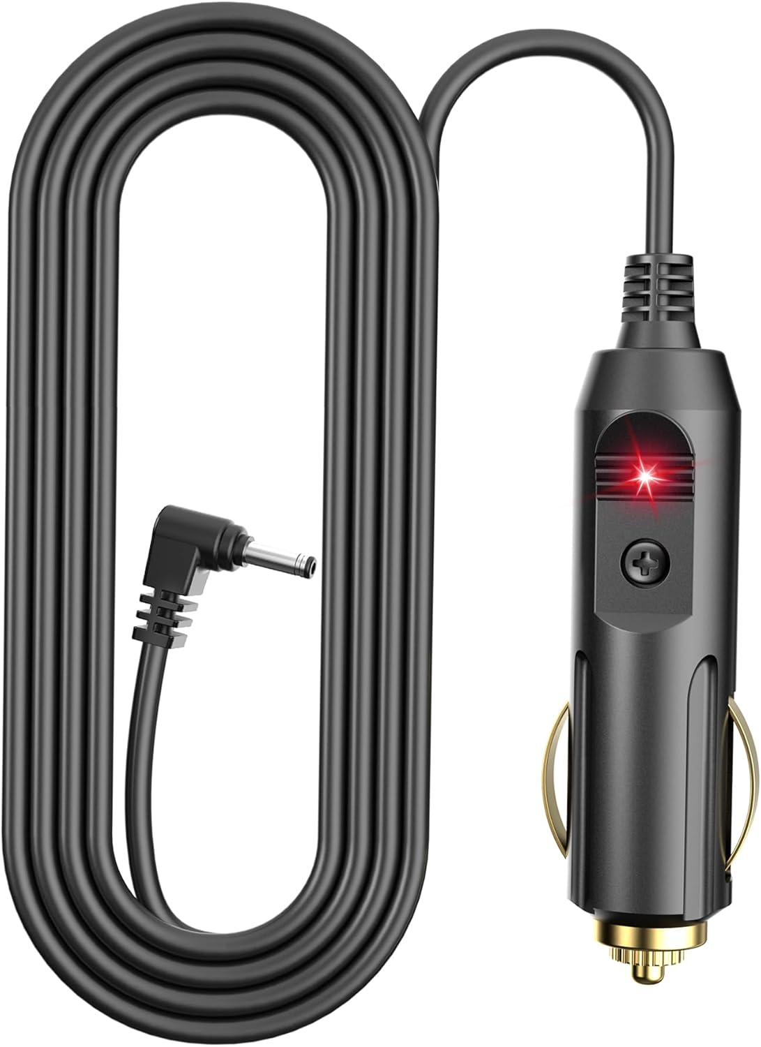 Radar Detector Power Cord Compatible with Cobr RAD 350 380 450 480i 700i XRS9370 XRS955 XRS5300 XRS7700 Radar Laser Detector, Radar Detector Power Cable with DC3.5 Interface 6.5ft