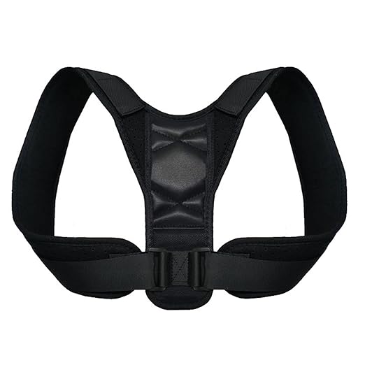 Posture Corrector For Men And Women, Back Posture Corrector, Adjustable Upper Back Support, Breathable Back Support Corrector, Relieves Neck, Shoulder, Collarbone, and Back Pain