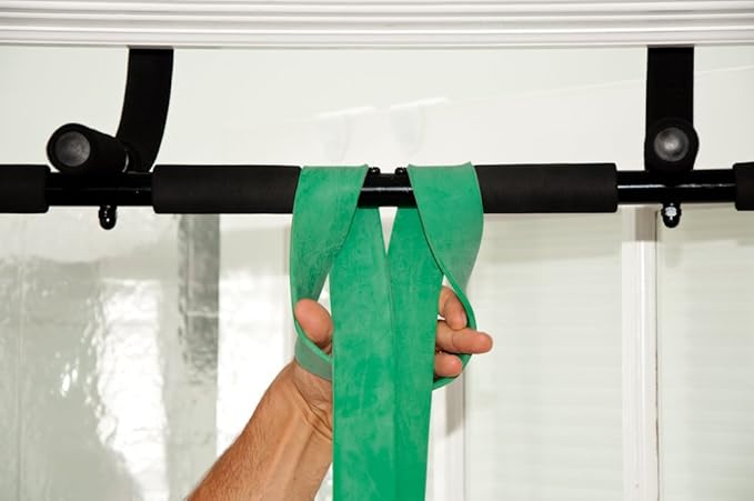 Pull Up Assist Bands Set by Functional Fitness. Heavy Duty Resistance and Assistance Training Band