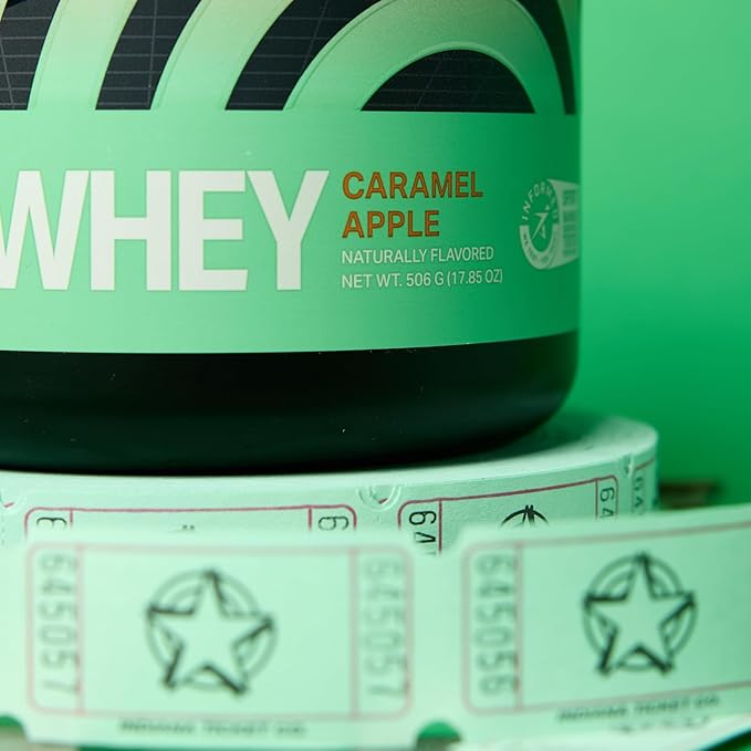 Podium Nutrition, Whey Protein Powder, Caramel Apple