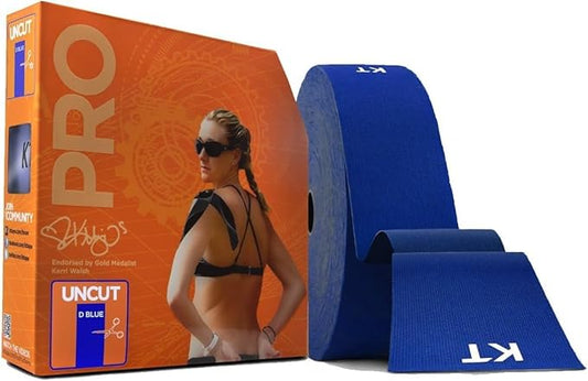 KT Tape, Pro Synthetic Kinesiology Athletic Tape, 125’ Uncut Roll