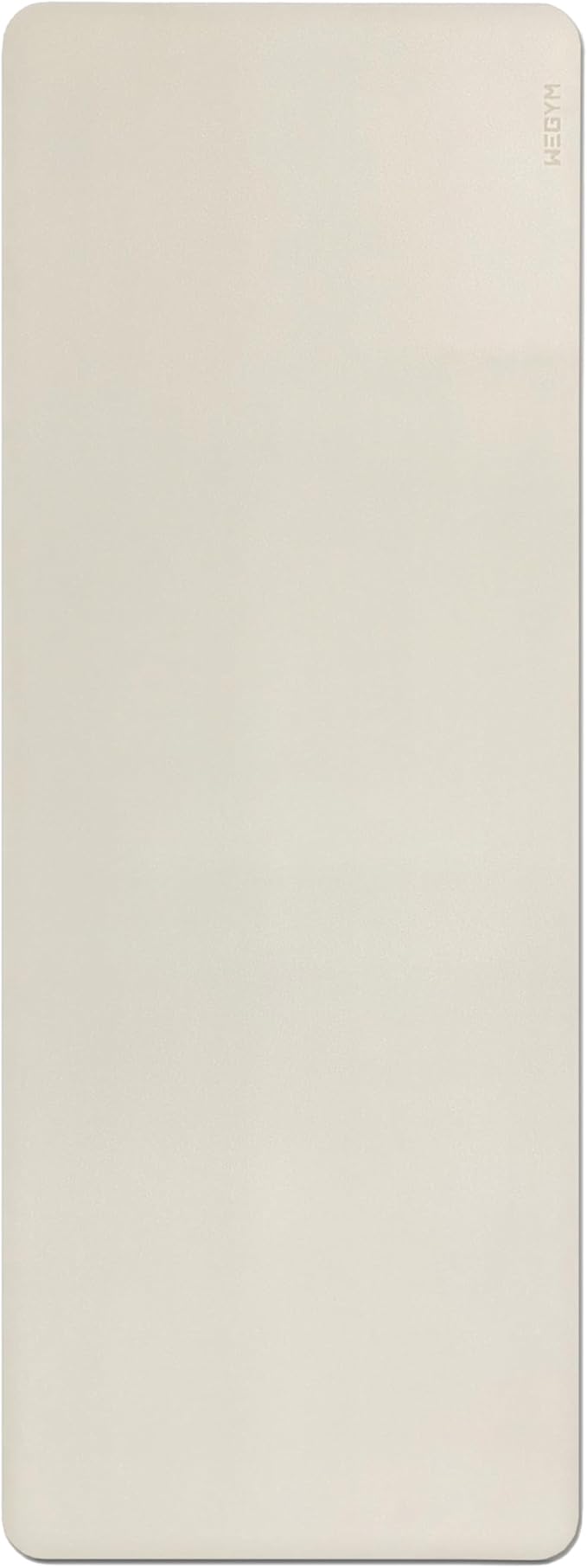 4mm Cushioned Exercise Mat for Yoga & Pilates - Anti Slip, Polyurethane with Suede Top & Carrying Strap