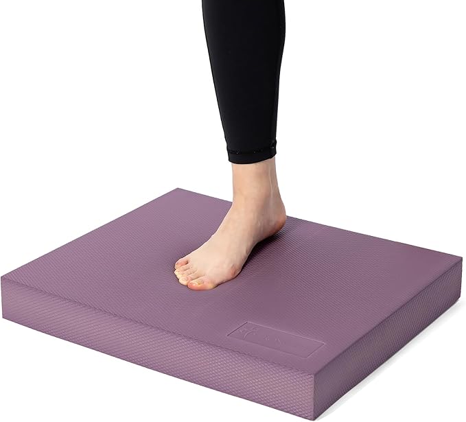StrongTek Extra Wide Foam Balance Pad for Physical Therapy, 19" X 15.8" X 2.4", High-Density TPE Foam Pad for Exercise, Enhanced Stability, Core Strength, Non-Slip & Water-Resistant, for Fitness, Yoga