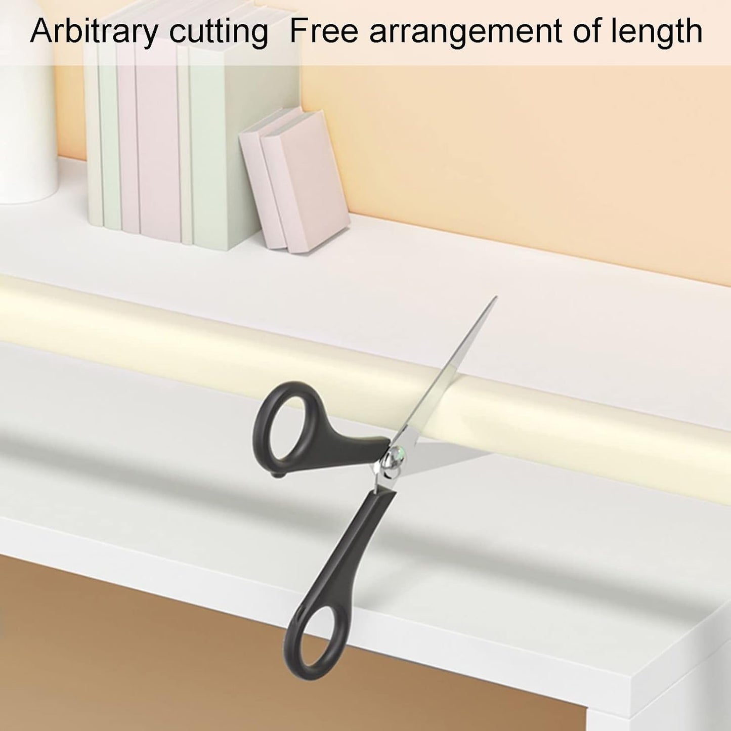 XPLKQXE Sharp Edge Safety Corner Edge Foam Padding, Edge Guards Bumpers Adhesive, Edge Corner Protector Guards for Table Edges & Sharp Corners(White-B,1pcs)