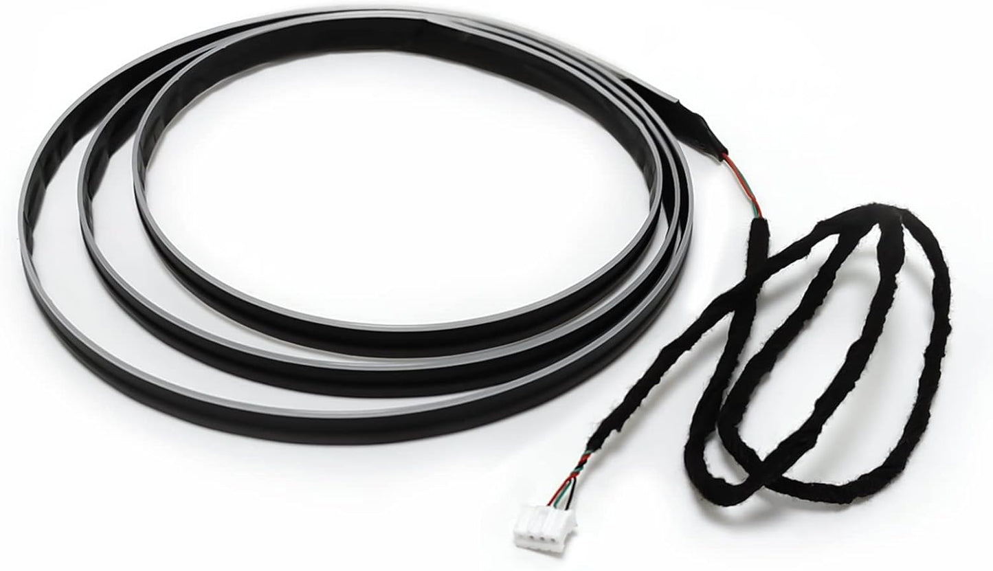 Dreamcolor Acrylic Interior Car LED Strip Light 43-inch, which fit for dreamcolor Main Controller Connects and sub-Controller kit (not Including), Not Applicable dreamcolor 5 in 1(Single Controller)