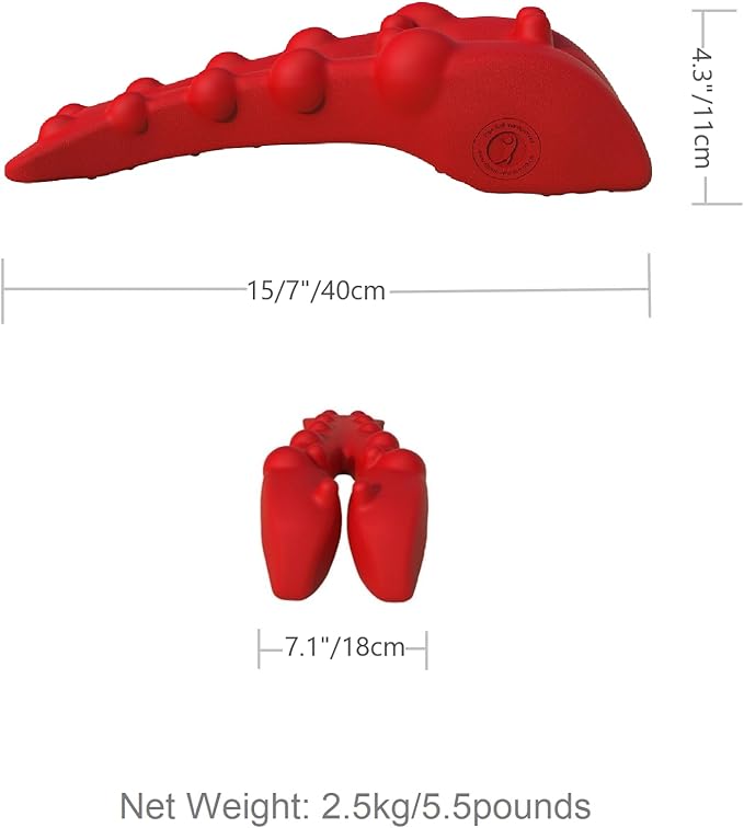 Trapezius Trigger Point Massager, Myofasical Release Neck and Shoulder Pain, Suboccipital Release Tool, Posture Corrector, Relieve Upper Back Pain &Tension Headache