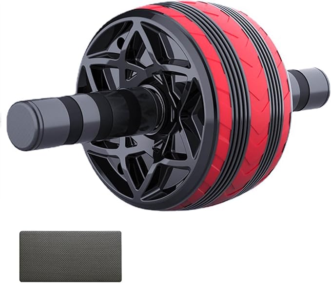 AB Wheel Roller, Exercise Abdominal Fitness Wheel, Work-out Strength-Training Roller, 11.2"W
