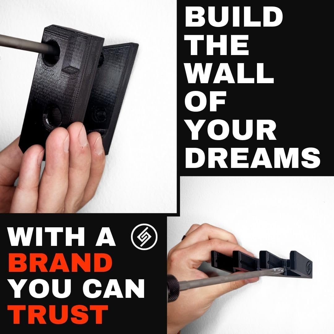 Spartan Mount Compatible with Mossberg 88, 500, 590 Shotgun Display Storage Organization System | Unique Low Profile Design | Gun Safe Wall Room Mounting Solution (12-Gauge, Vertical)