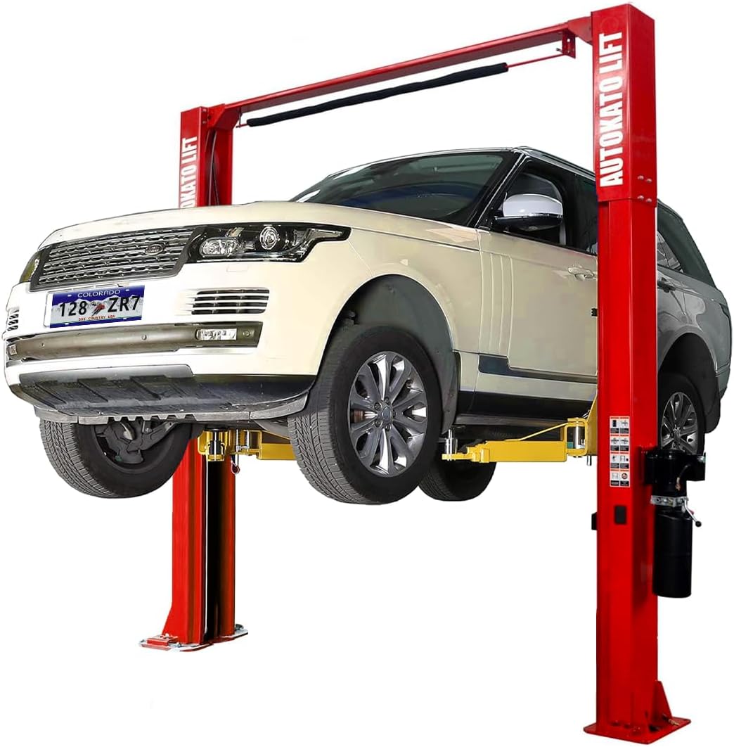 11000lbs Lifting Capacity 2 Post Lift Automotive Car Lift Professional Clearfloor Car Lift for Home Garage and Shop M110-N