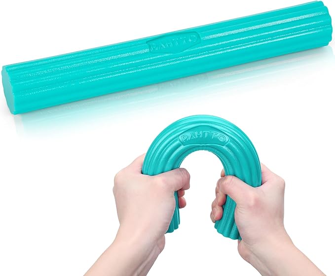 Flexible Resistance Bar for Physical Therapy, Resistance Exercise Twisting Bar for Tennis Elbow, Tendonitis Pain Relief & Grip Strength Improve