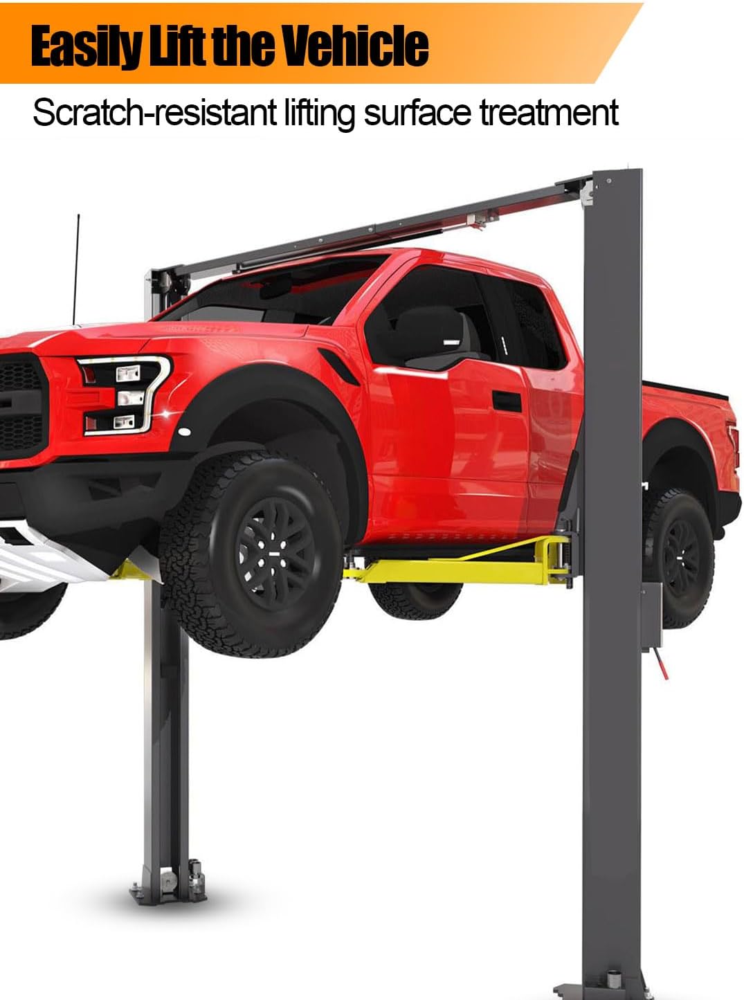 60mm Car Lift Feet Pads Plus-High Heightening Rubber Feet Tray Fit for 60mm Diameter Shaft