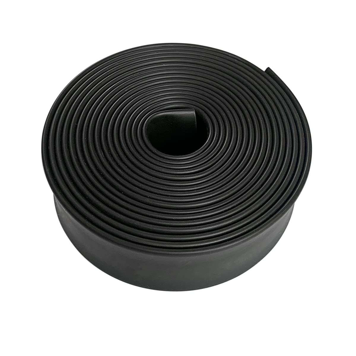 3:1 Ratio Heat Shrink Tubing Roll Adhesive Lined Industrial Marine Grade Dual Wall Heat Shrink Tube Waterproof and Sealed Black (5/8 inches(15.4 mm), 30 Feet)