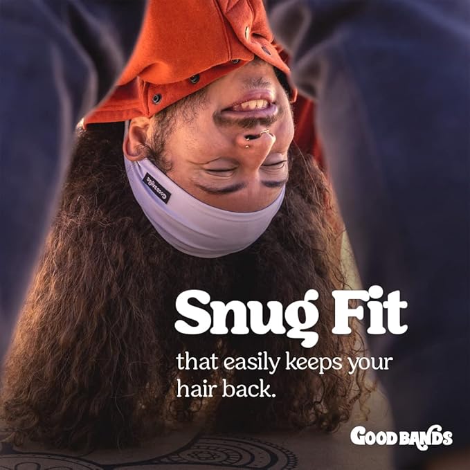 Sweatband for Men and Women - Unisex Headband That Wicks Moisture and Eliminates Excess Sweat - Durable & Long-Lasting - Running, Sports, Football, Triathlons, Construction, Yoga, Gym