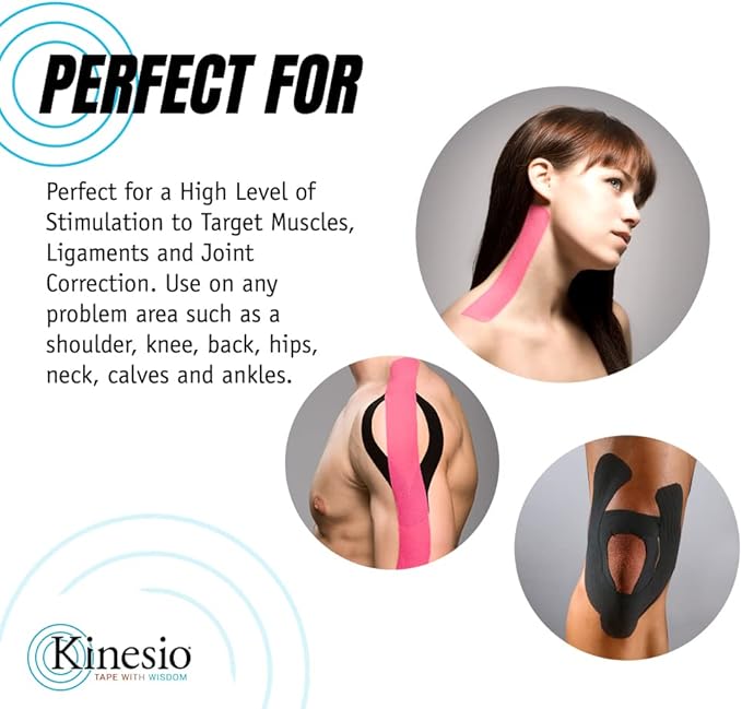 Kinesio Taping - Elastic Therapeutic Athletic Tape Tex Classic - New Red Chile – 2 in. x 13 ft