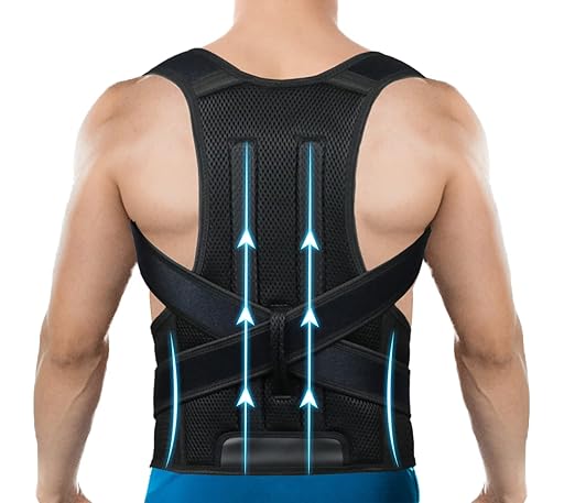 Back Brace Posture Corrector for Women and Men, Back Straightener Posture Corrector, Scoliosis and Hunchback Correction, Back Pain, Spine Corrector, Support, Adjustable Posture Trainer XXL(42"-48")