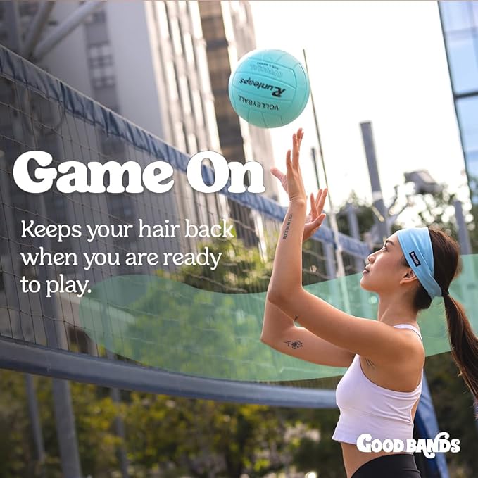 Sweatband for Men and Women - Unisex Headband That Wicks Moisture and Eliminates Excess Sweat - Durable & Long-Lasting - Running, Sports, Football, Triathlons, Construction, Yoga, Gym