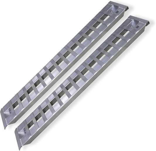 GEN-Y Heavy Duty Aluminum Ramps 8K Capacity (12' Pair) Silver