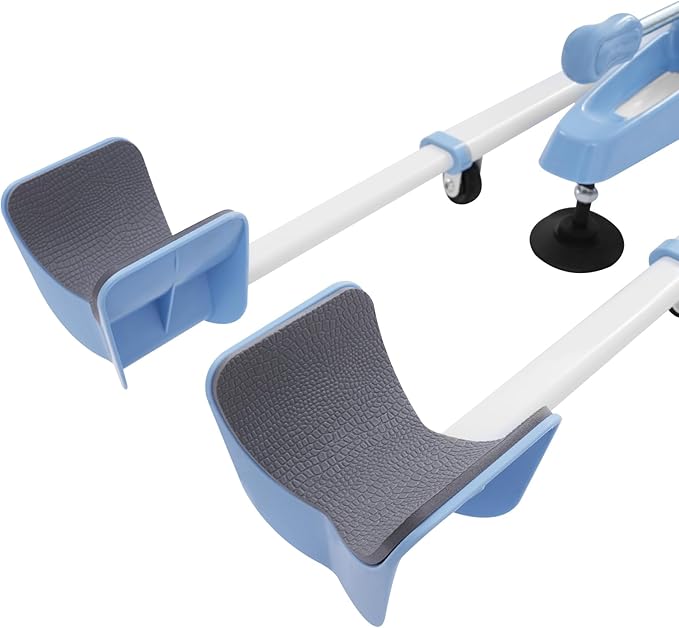 Leg Stretcher Split Machine, 330LBS Heavy Duty Leg Stretcher for Dancer, Gymnastics Yoga Leg Trainer for Flexibility Stretching Equipment, 180 Degrees Leg Split Machine (Blue)