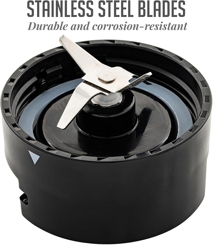 OVENTE Retro Personal Blender and Smoothie Maker with 18 Oz Mason Jar, 300W Base, Stainless Steel Blades, BPA-Free and Dishwasher Safe Container, Includes Reusable Straw and Lid, Turquoise BLH1002T