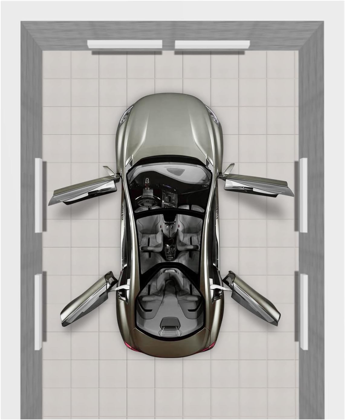 Garage Wall Protector, 6 Pack Car Door Bumper Guards Self Adhesive Foam Wall Padding Protection