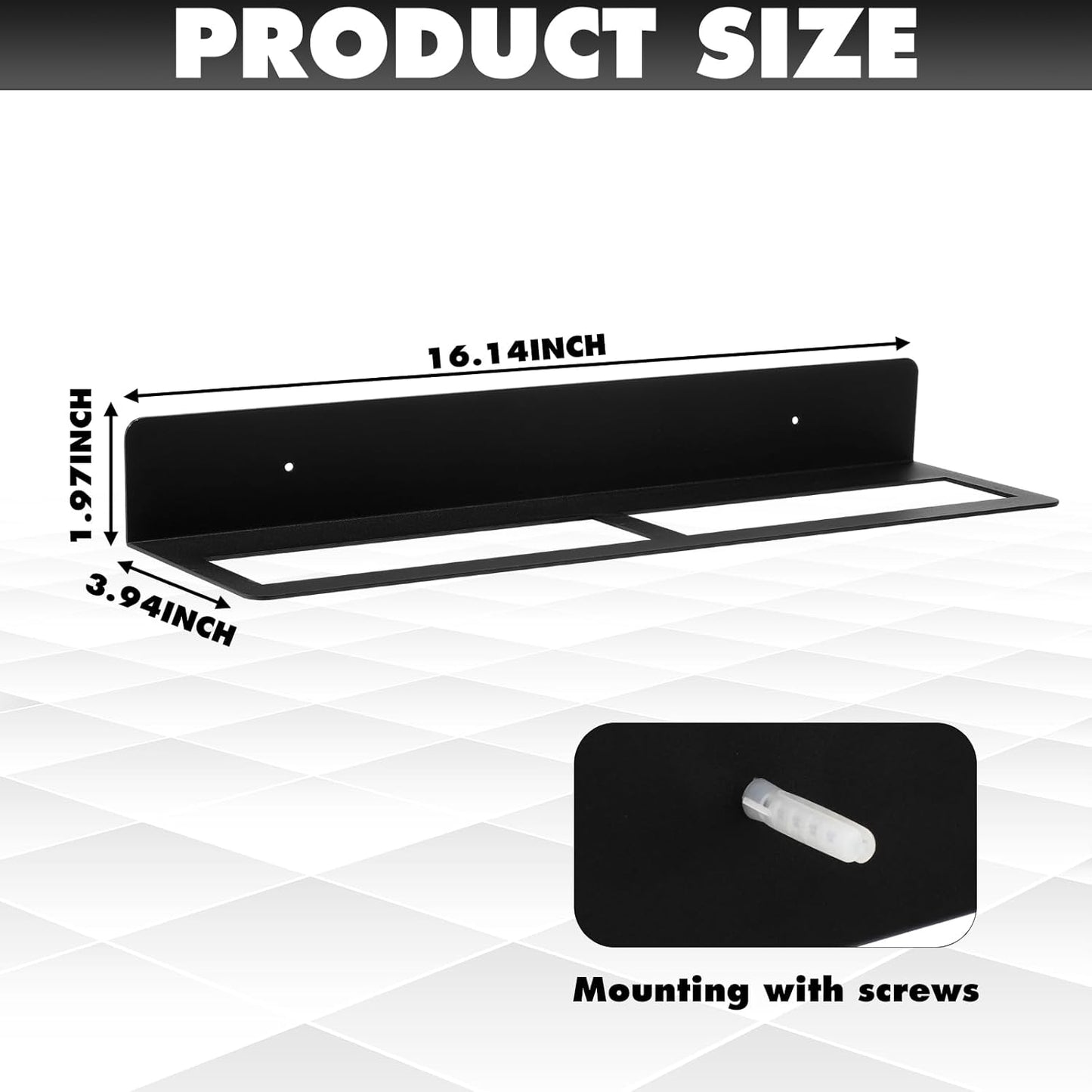 2 Pcs Metal Wall Mounted Hammer Rack Hand Tools Storage Screwdriver Organizer for Garage Workshop