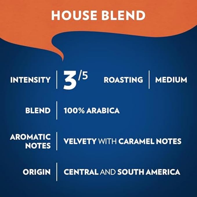 Lavazza House Blend Perfetto Ground Coffee 12oz Bag, Medium Roast, Full-bodied, Intensity 3/5, 100% Arabica, Ideal for Drip Brewers, (Pack of 1) - Package May Vary
