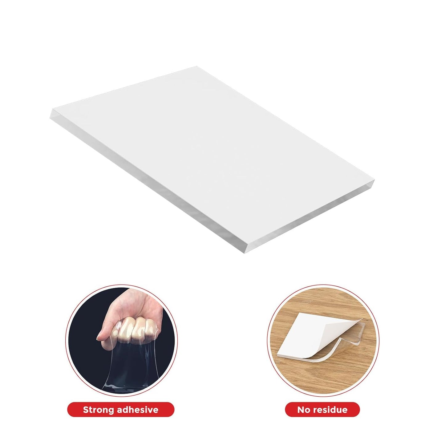 520pcs Double Sided Tape Wall Nano Sticky Dots Mounting Putty Two Sided Adhesive Strong Sticky Tack Multi-Shape Museum Putty No Traces - Crafts Poster Decoration Picture Hanging Crafting Party