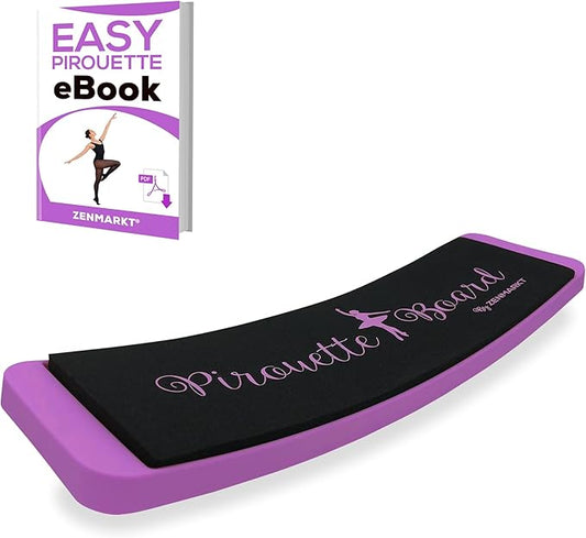 Zenmarkt Turning Boards for Dancers - Ballet Spin Boards for Dancers, Ice Skaters, Cheerleaders, and Gymnasts - Specially Designed to Improve Your Turns, Balance, and Stability - Home Dance Equipment
