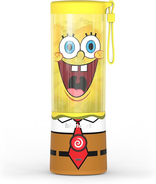 BlendJet Portable Blender for Smoothies & Shakes - 16oz BlendJet 2 Cordless Personal Small Blender, USB-C Rechargeable & Self Cleaning - Mini Travel Blender with Stainless Steel Blade (SB)