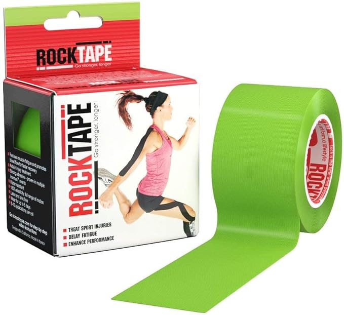 RockTape Original 2-Inch Water-Resistant Kinesiology Tape