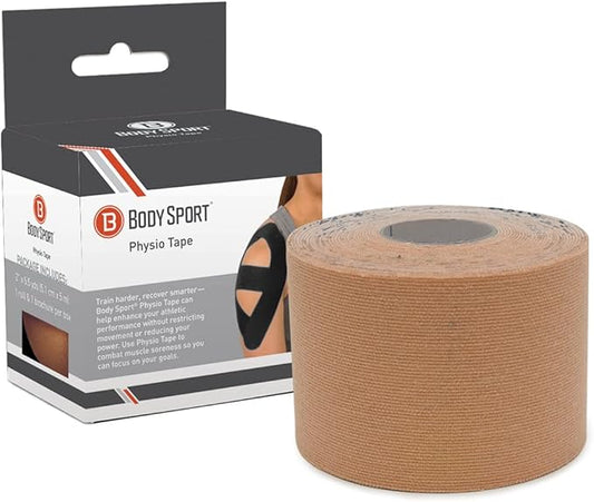 Body Sport Physio Tape, Kinesiology Tape to Support Muscles and Joints
